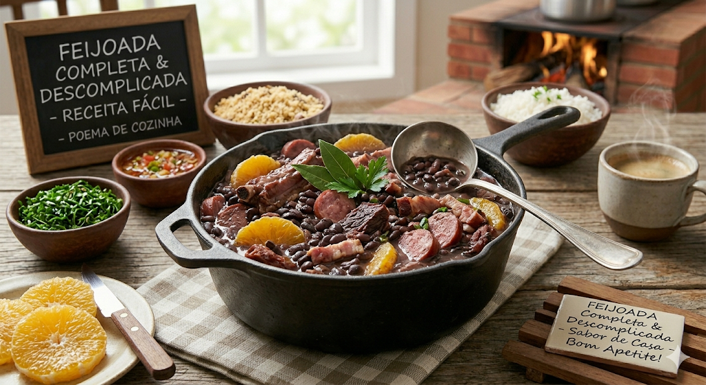 🍲 Feijoada Completa & Descomplicada: O Poema Tradicional que Aquece a Alma! 🇧🇷