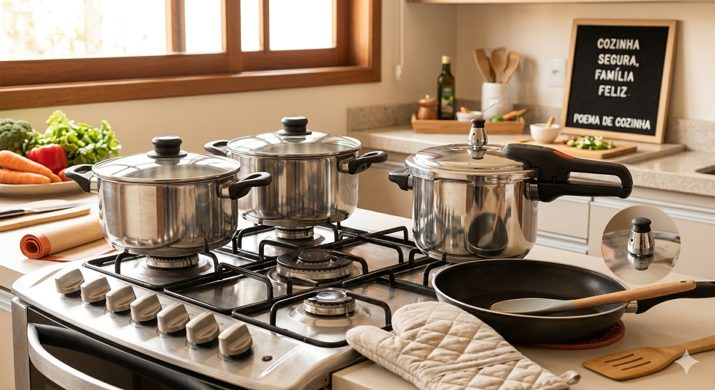 Cuidados com as Panelas: Como Cozinhar com Segurança e Fazer Seus Utensílios Durarem Mais